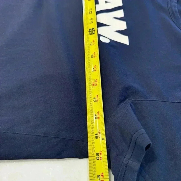 G Star Raw Men’s Navy Blue Short Sleeve Tee Shirt Size L - Picture 6 of 7